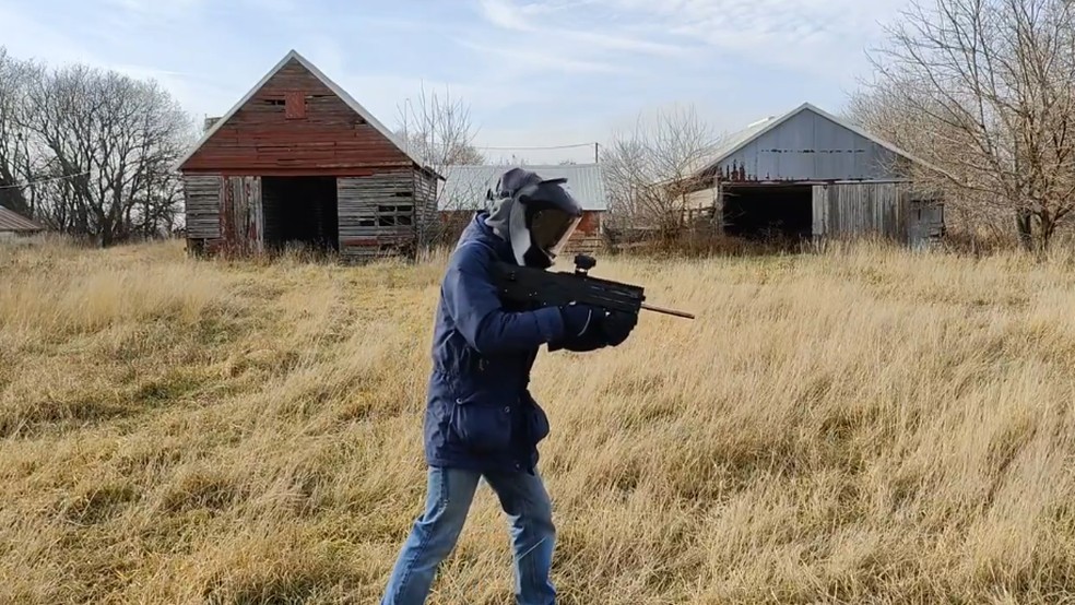 Arma desenvolvida pro brasileiro é testada nos Estados Unidos — Foto: Reprodução