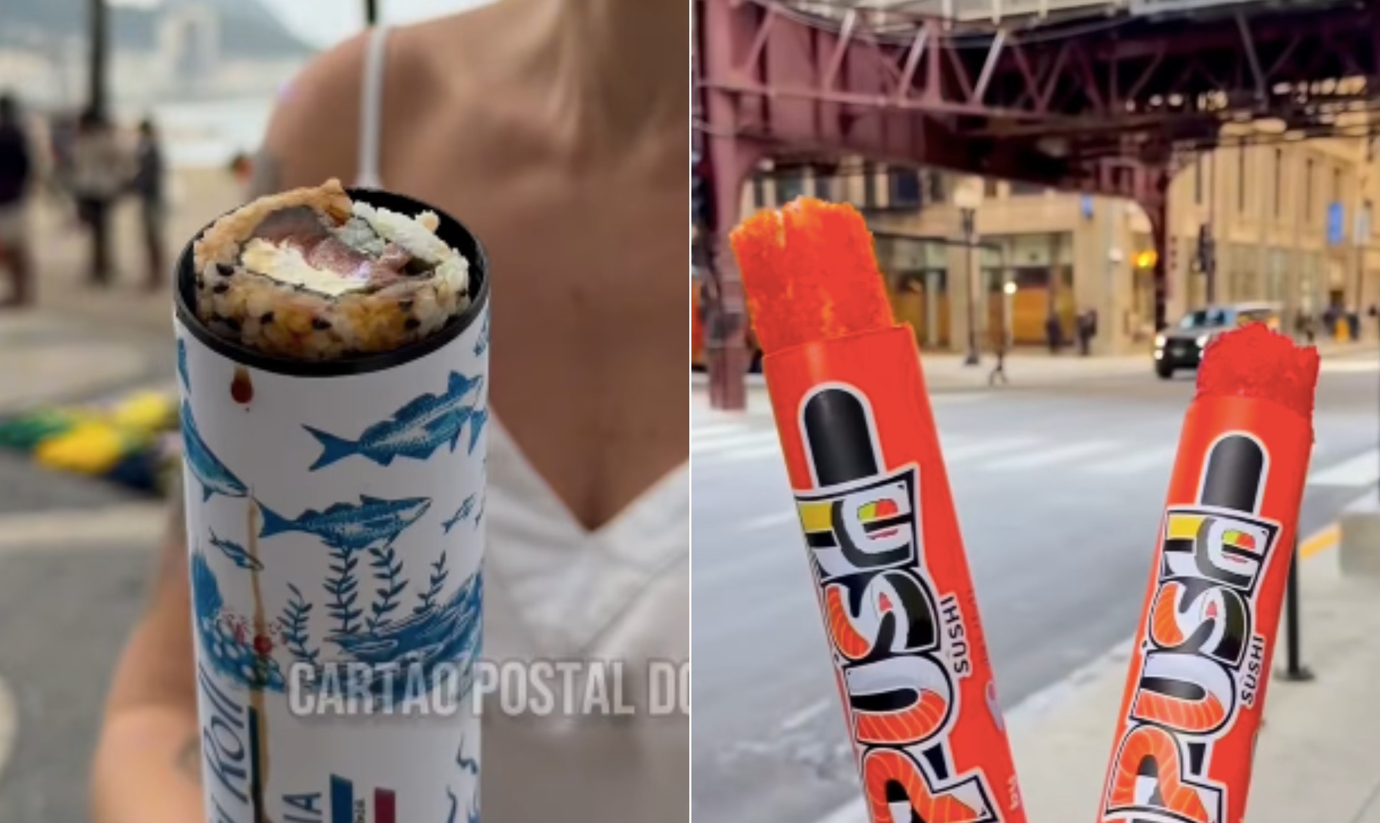 Push pop sushi: trend viral no exterior chega ao Rio com nov