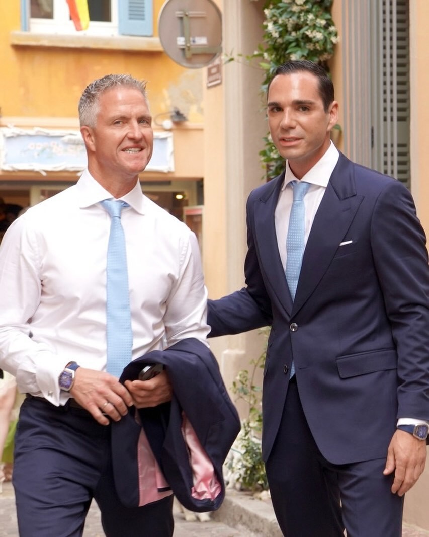 Político de extrema direita e empresário: Quem é Etienne Bousquet-Cassagne, que casou-se com irmão de Schumacher