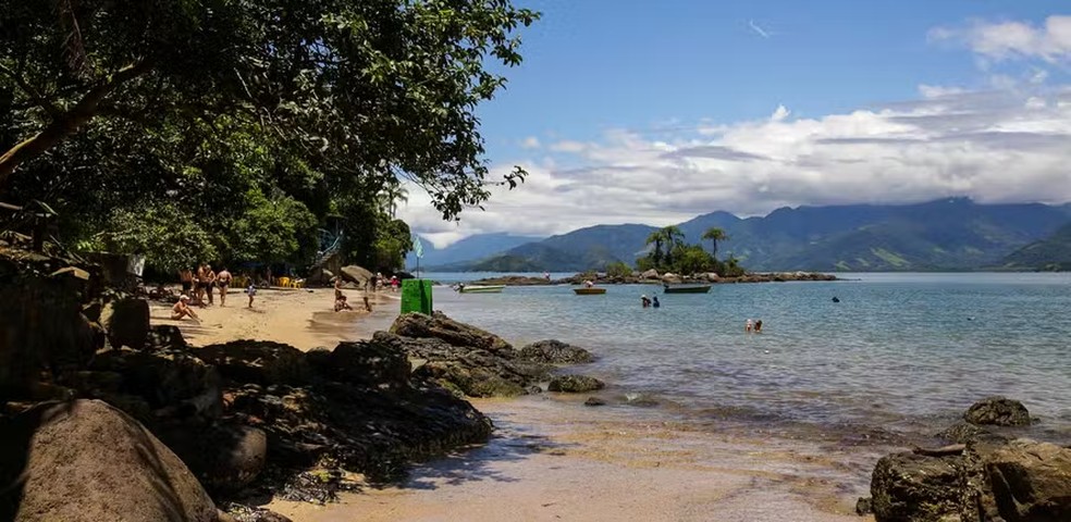 Ilha do Cedro é uma das áreas de Paraty vendidas em leilão — Foto: Reprodução
