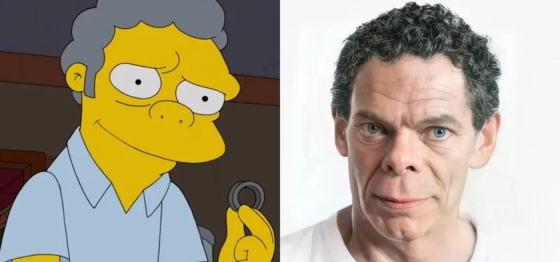 Moe, dono do bar frequentado por Homer Simpson, na criação de Hidreley Dião — Foto: Reprodução/Instagram