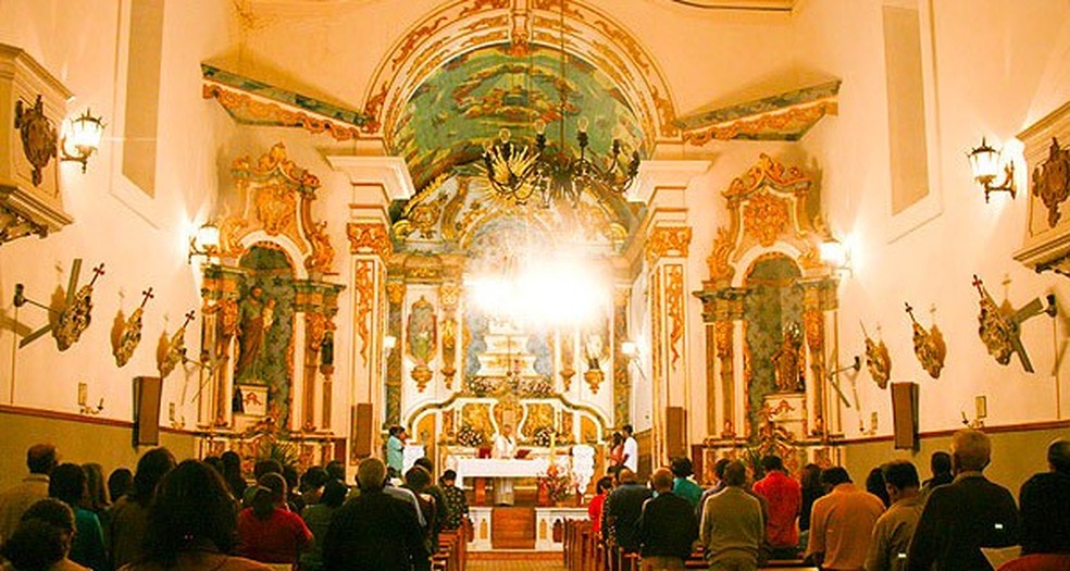 Igreja Matriz de Carrancas — Foto: Reprodução