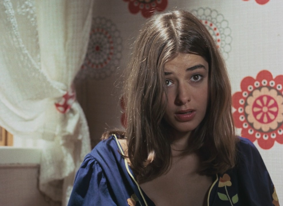 Cristina Aché em "As deliciosas traições do amor" (1975), de Teresa Trautman, Domingos Oliveira e Phydias Barbosa — Foto: Divulgação