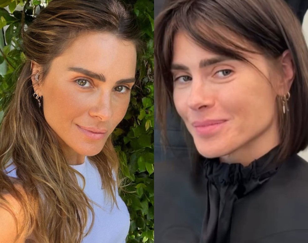 Carolina Dieckmann surge de visual novo e reação de famosos viraliza nas redes — Foto: Reprodução Instagram