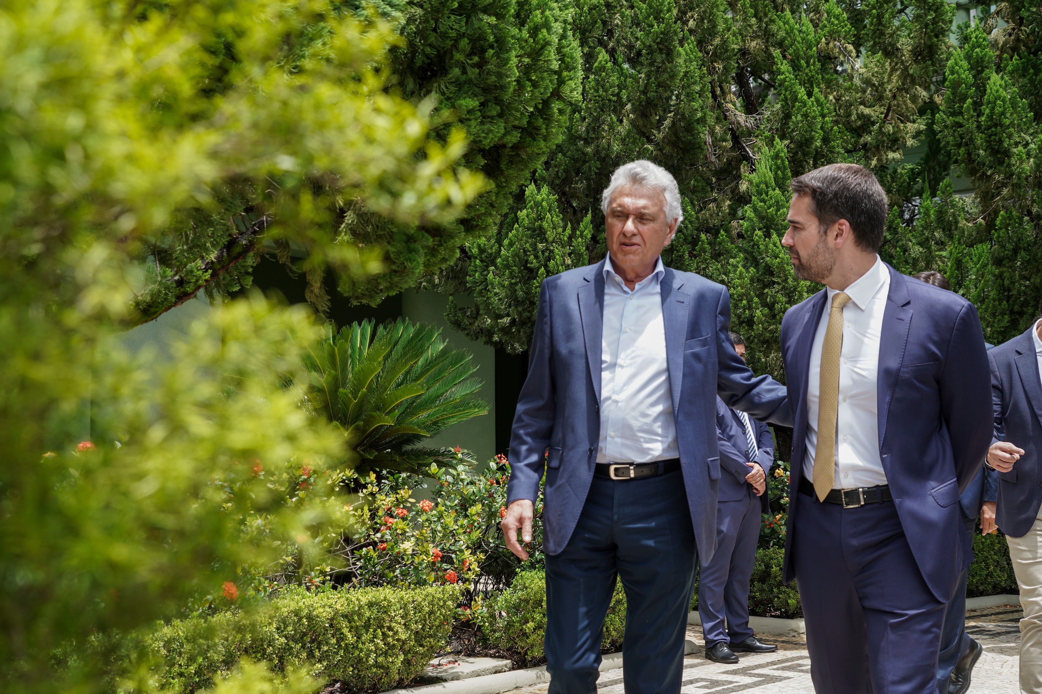 Eduardo Leite defende Caiado como pré-candidato com maior 