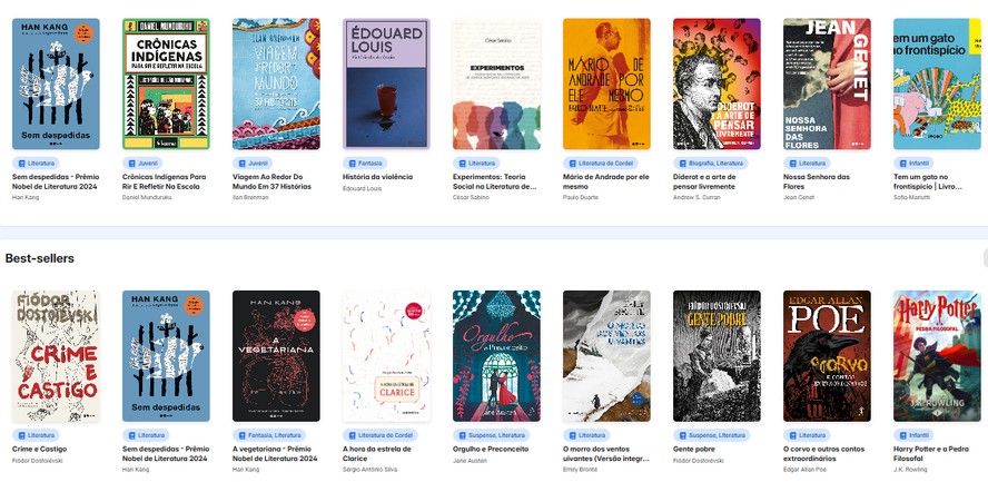 De Machado de Assis a 'Harry Potter', veja o que está disponível ...