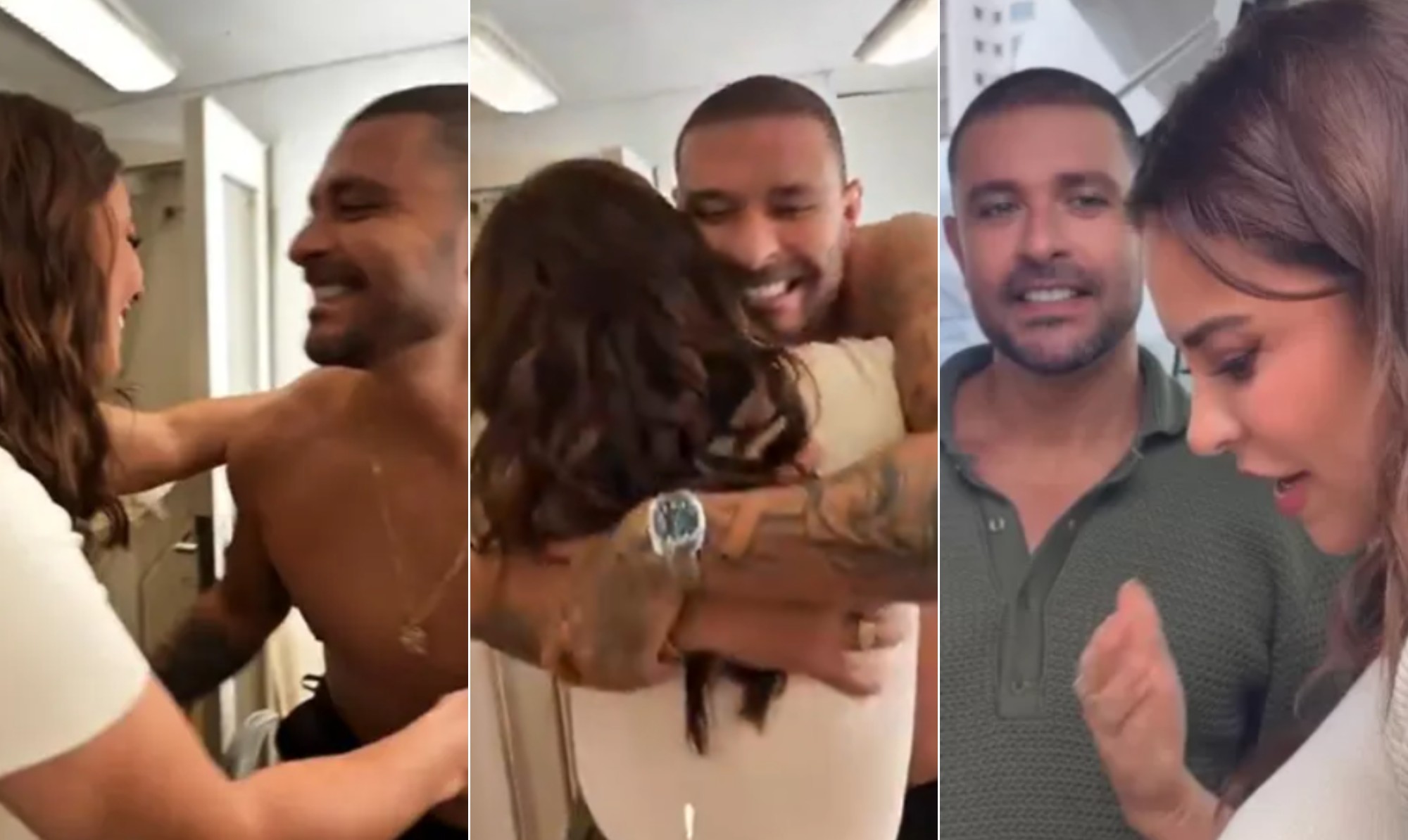 Paolla Oliveira e Diogo Nogueira aparecem juntos após separação e atiçam torcida de fãs: 'Exalam química'