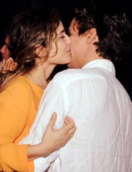 Letícia Sabatella e André Gonçalves começara um namoro em 2008 e terminaram em 2011 — Foto: Cristina Granato