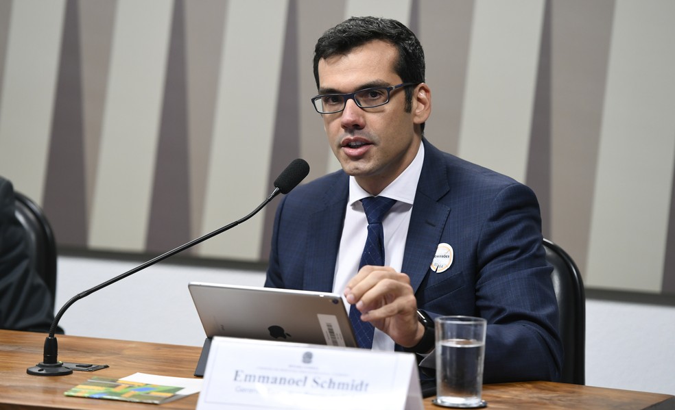 Emmanoel Schmidt Rondon, novo presidente dos Correios &mdash; Foto: Edilson Rodrigues/Ag&ecirc;ncia Senado/28/08/2019