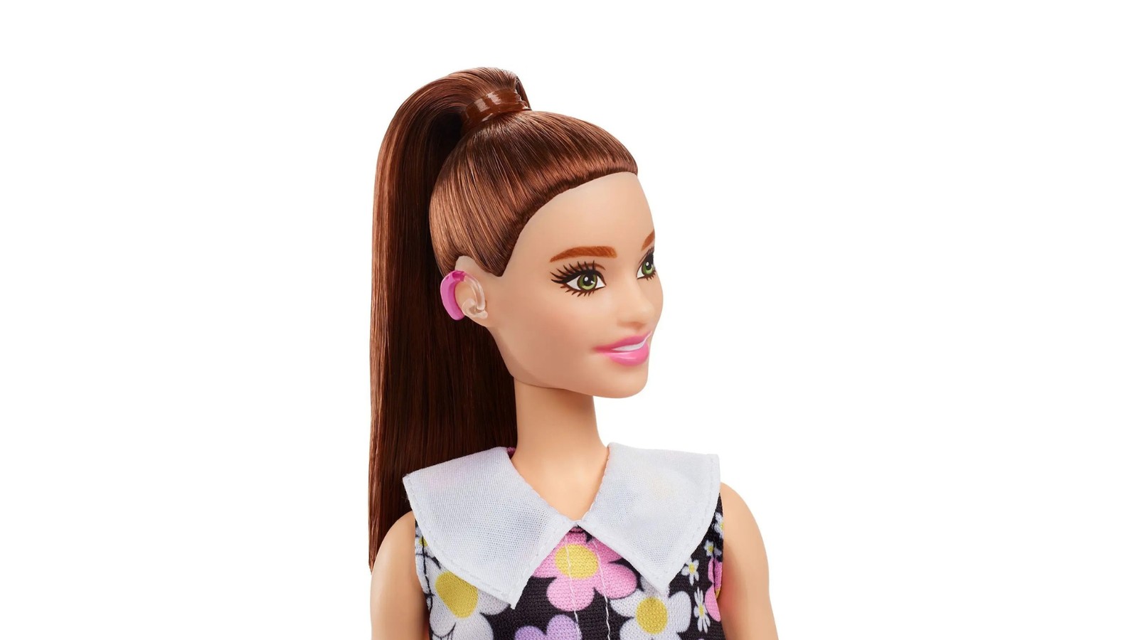 Barbie com aparelho auditivo. — Foto: Divulgação / Mattel