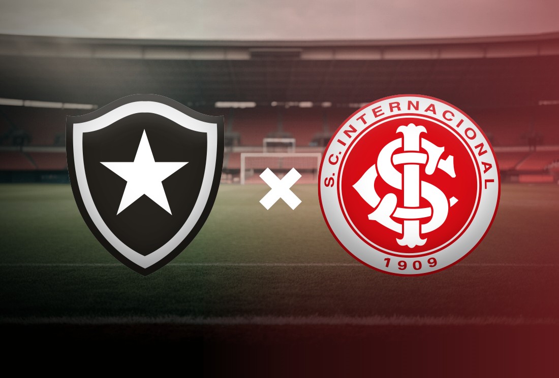 Botafogo x Internacional: onde assistir ao vivo ao jogo do Brasileirão