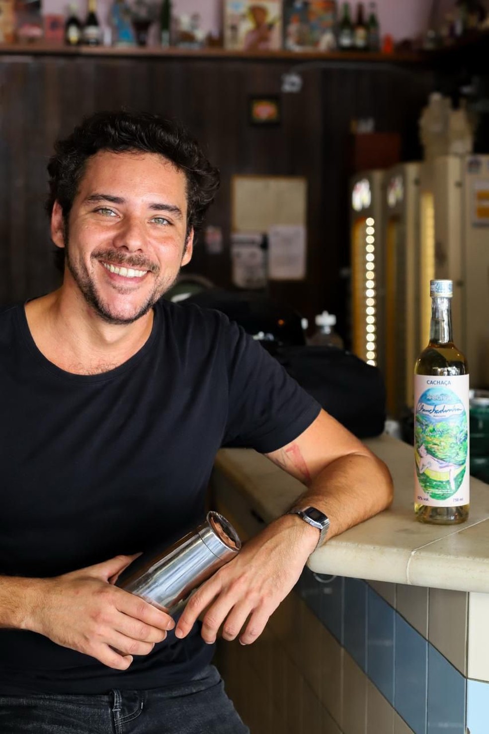 Jonas Eisengart, partner at Quartenho, in Botafogo – Photo: Disclosure / Vinicius Bordallo