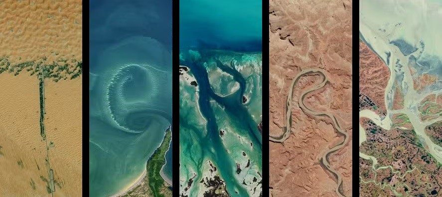 Com ferramenta da Nasa, é possível escrever nomes com imagens da Terra registradas por satélites