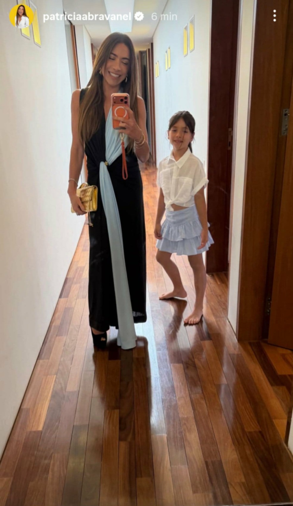 Patricia Abravanel's daughter attracted attention in family records – Image: Instagram Reproduction