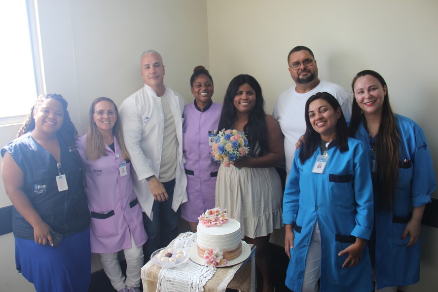 Noiva é internada e casamento é transferido para hospital na Zona Oeste ...