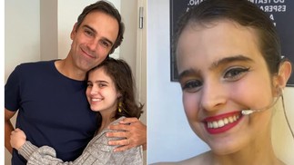 Filha de Tadeu Schmidt, Valentina, de 23 anos, é atriz e estava em cartaz no Rio com a peça "Diários associados"  — Foto: reprodução