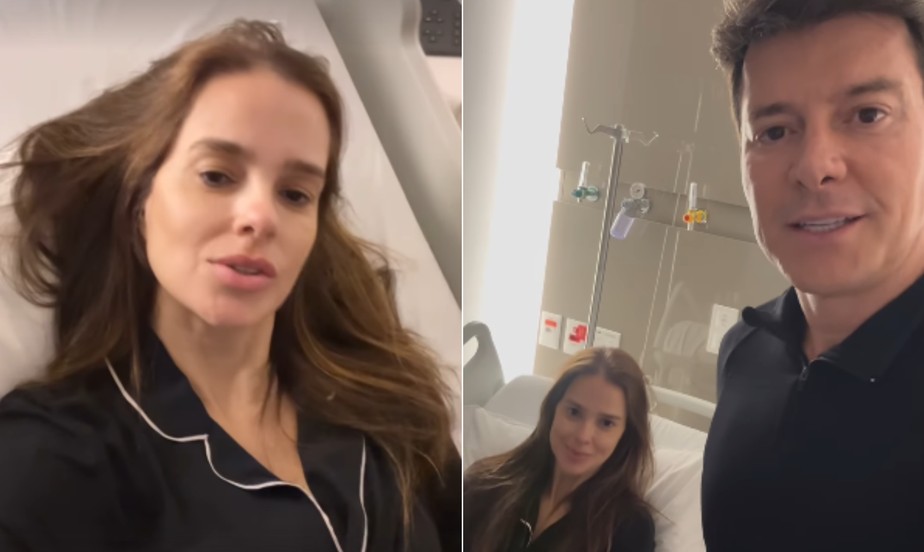 Esposa de Rodrigo Faro volta para casa após descobrir nódulo e ser  internada: 'seguimos orando'