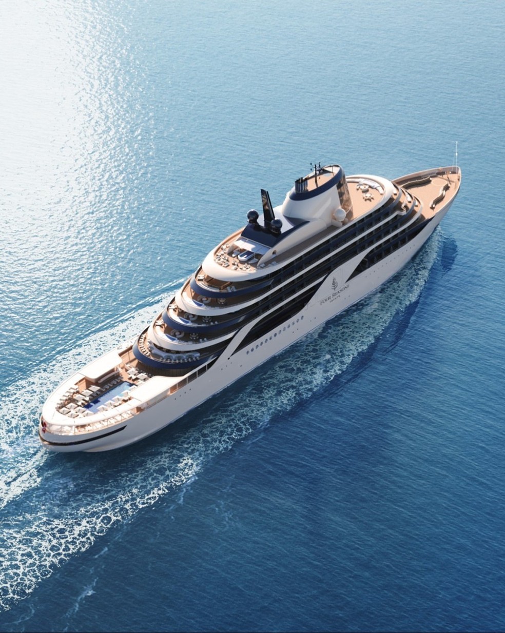 Four Seasons Explorer, no Palau — Foto: Reprodução / Instagram