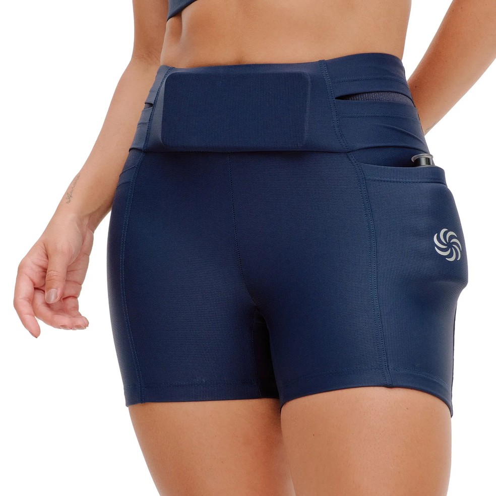 Short multibolsos curto da La Vie Sports — Foto: Divulgação
