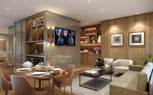 Maternidade Star disponibiliza três tipos de acomodações: apartamentos, suítes luxo e suítes presidenciais. — Foto: Divulgação