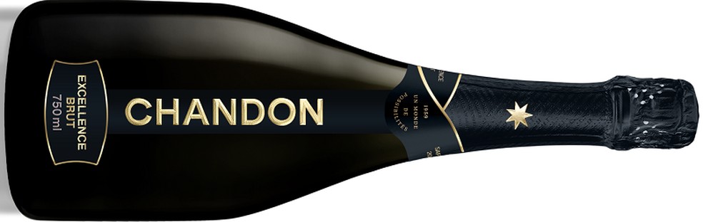 O Chandon Excellence Brut Safra 2021 — Foto: Divulgação Chandon