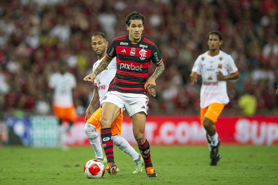 Pedro será poupado do jogo contra o Bolívar