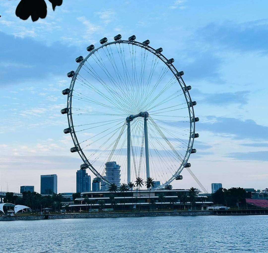 Roda-gigante Singapore Flyer, em Cingapura — Foto: Reprodução