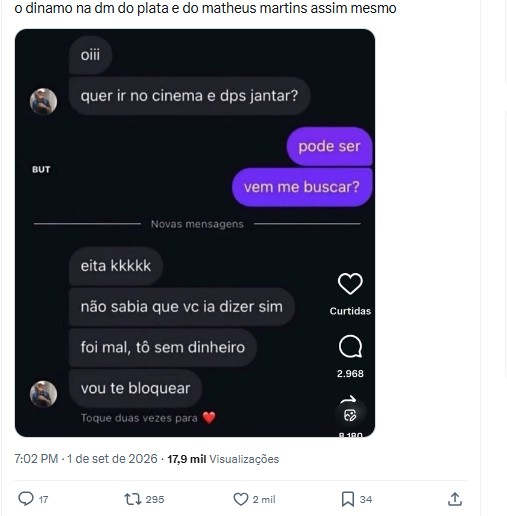 Vendas canceladas de Plata, do Flamengo, e Matheus Martins, do Botafogo, rendem memes na web; confira - QTU Questões do Universo