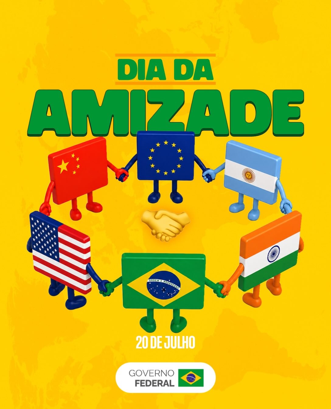 Brasil tenta apaziguar relações com os EUA em Dia da Amizade