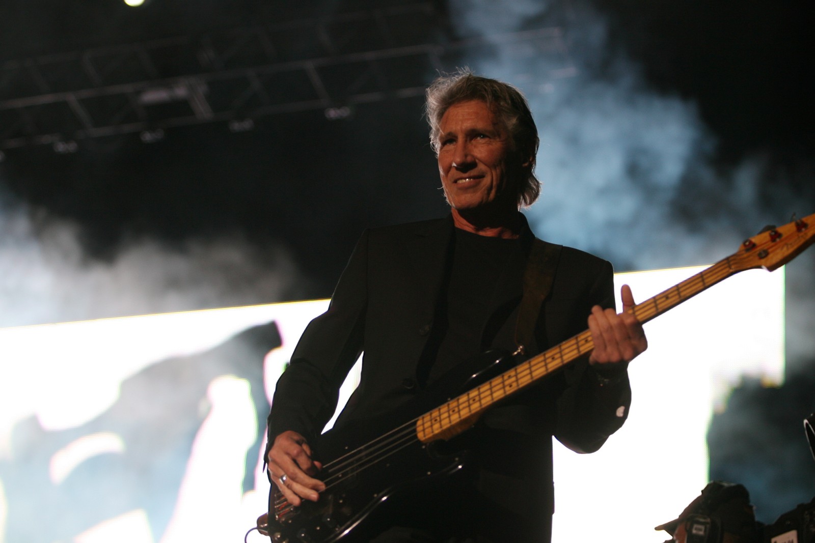 Show de Roger Waters na Praça da Apoteose, em 2007 — Foto: Marcelo Theobald