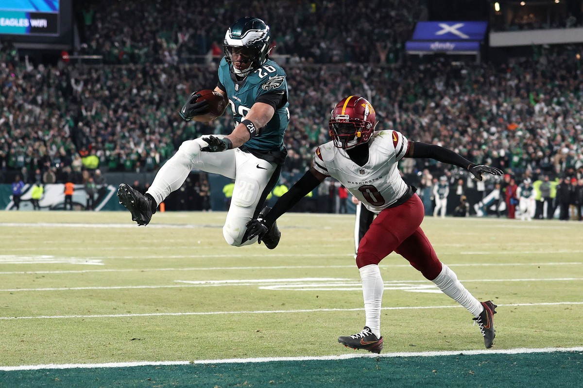 NFL: Eagles massacram Commanders com 55 pontos em casa e disputarão terceiro Super Bowl em oito anos