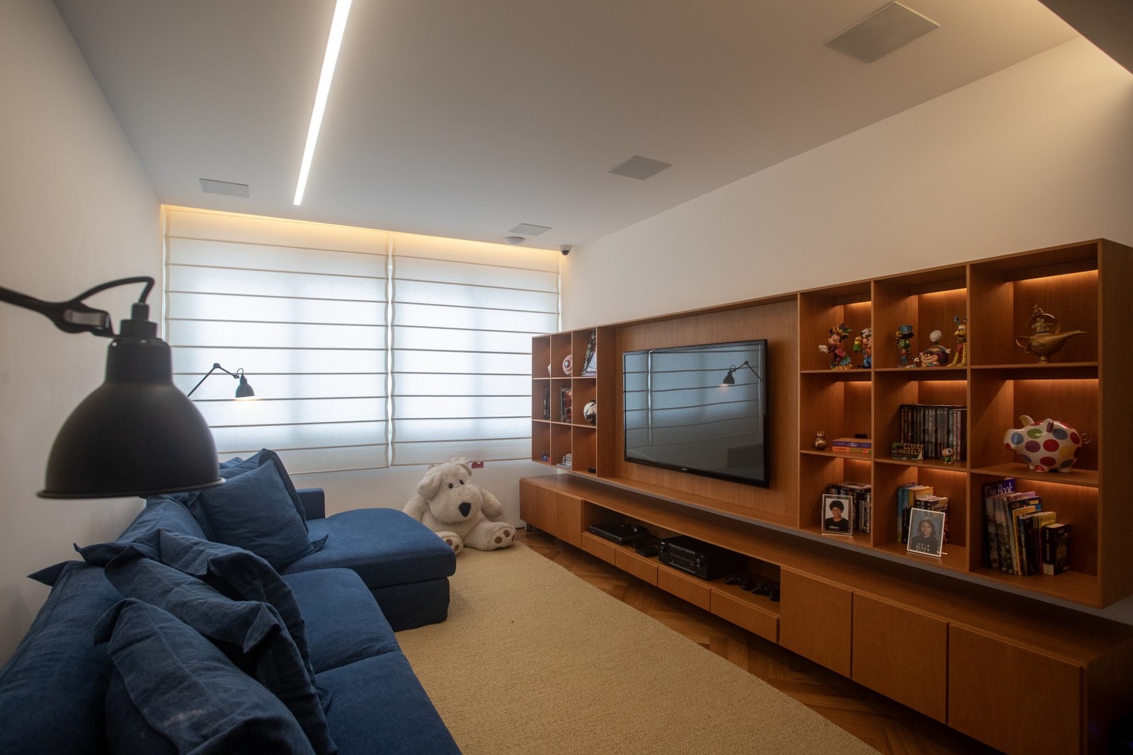 Detail of the apartment of the actress Clarice Alves and her husband, the player Marcelo — Photo: Ana Branco