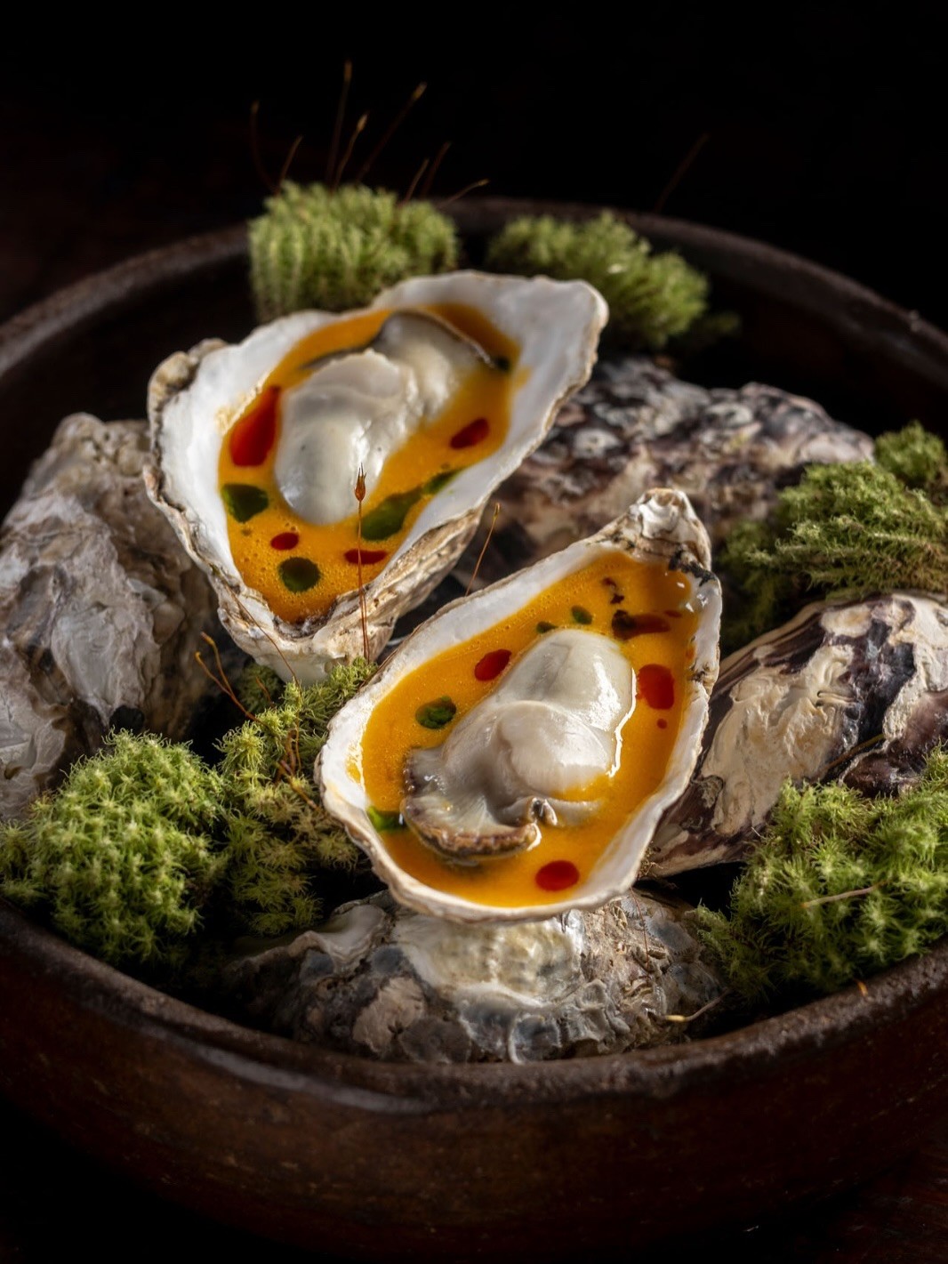 Oyster Moqueca on the Origin tasting menu, in El Salvador - Photo: Reproduction