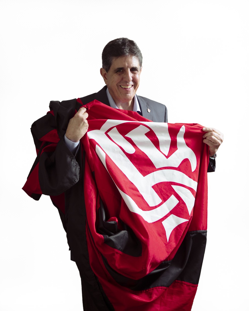 Mauricio de Mattos, candidato à presidência do Flamengo — Foto: Leo Martins / Agencia O Globo