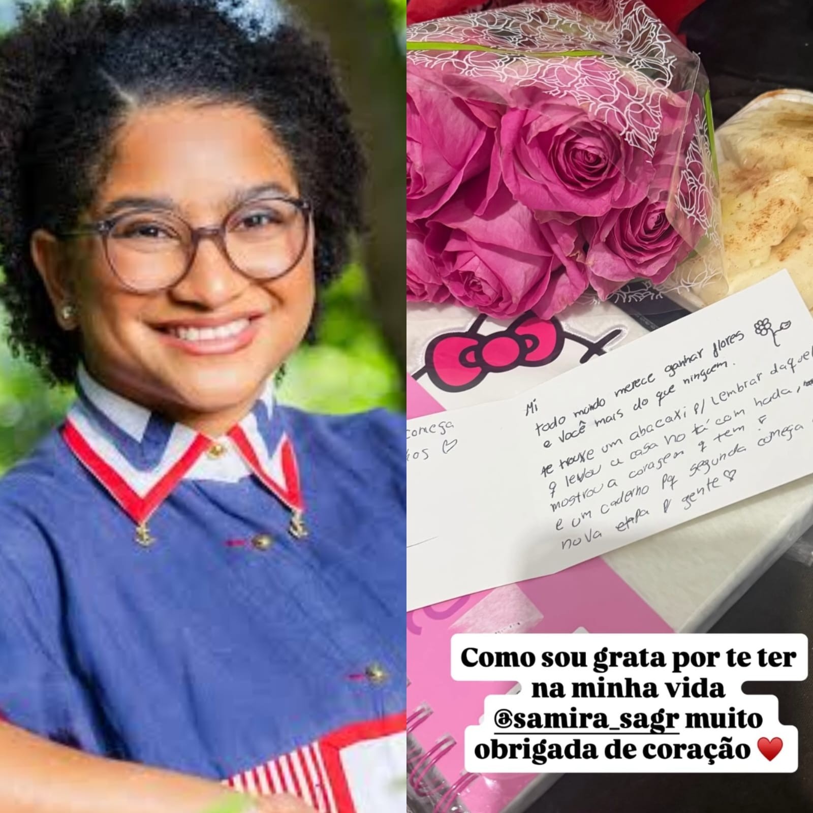 Tia Milena celebra nova amizade após término com Ana Paula