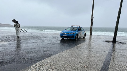 Carioca enfrenta frio e chuva, com temperaturas mais amenas até quarta-feira; veja a previsão