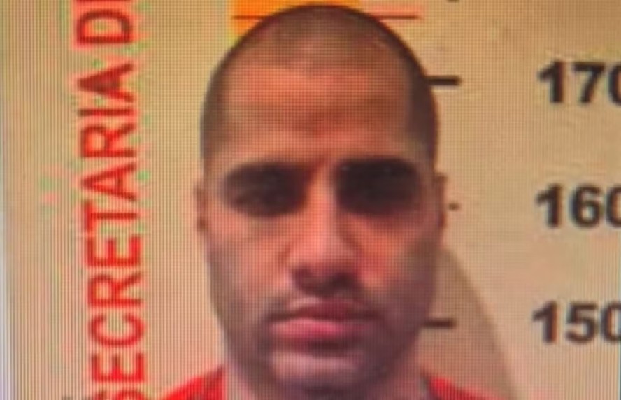 Luiz Phillipi Machado de Moraes Mourão, o 'Sicário', quando foi preso em outra investigação