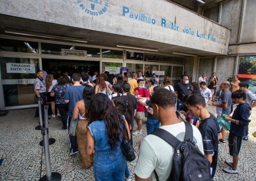 Muitas abstenções: no último domingo, apenas 2,4 milhões de estudantes compareceram a seus locais de prova