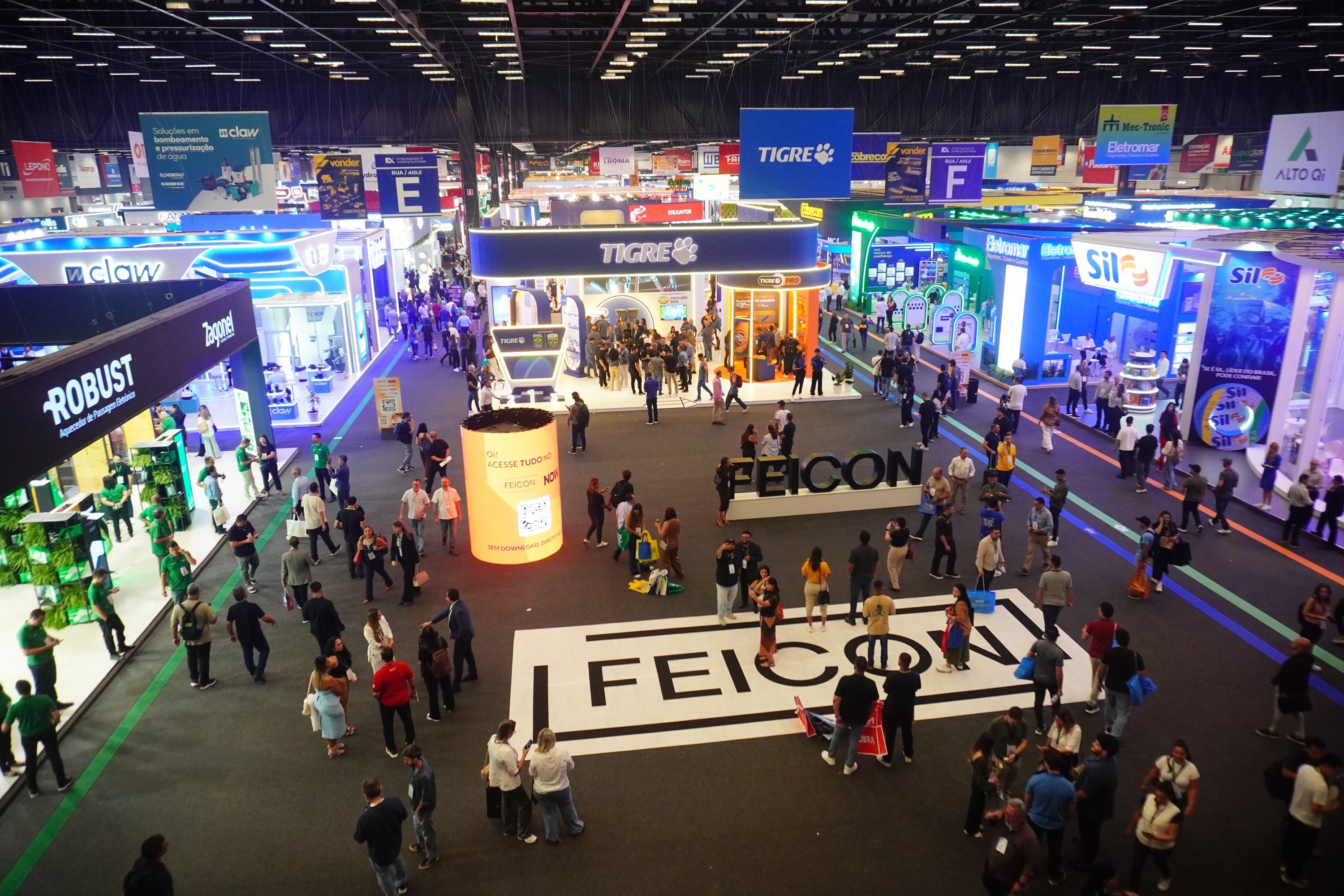 FEICON impulsiona negócios e inovações para construção civil