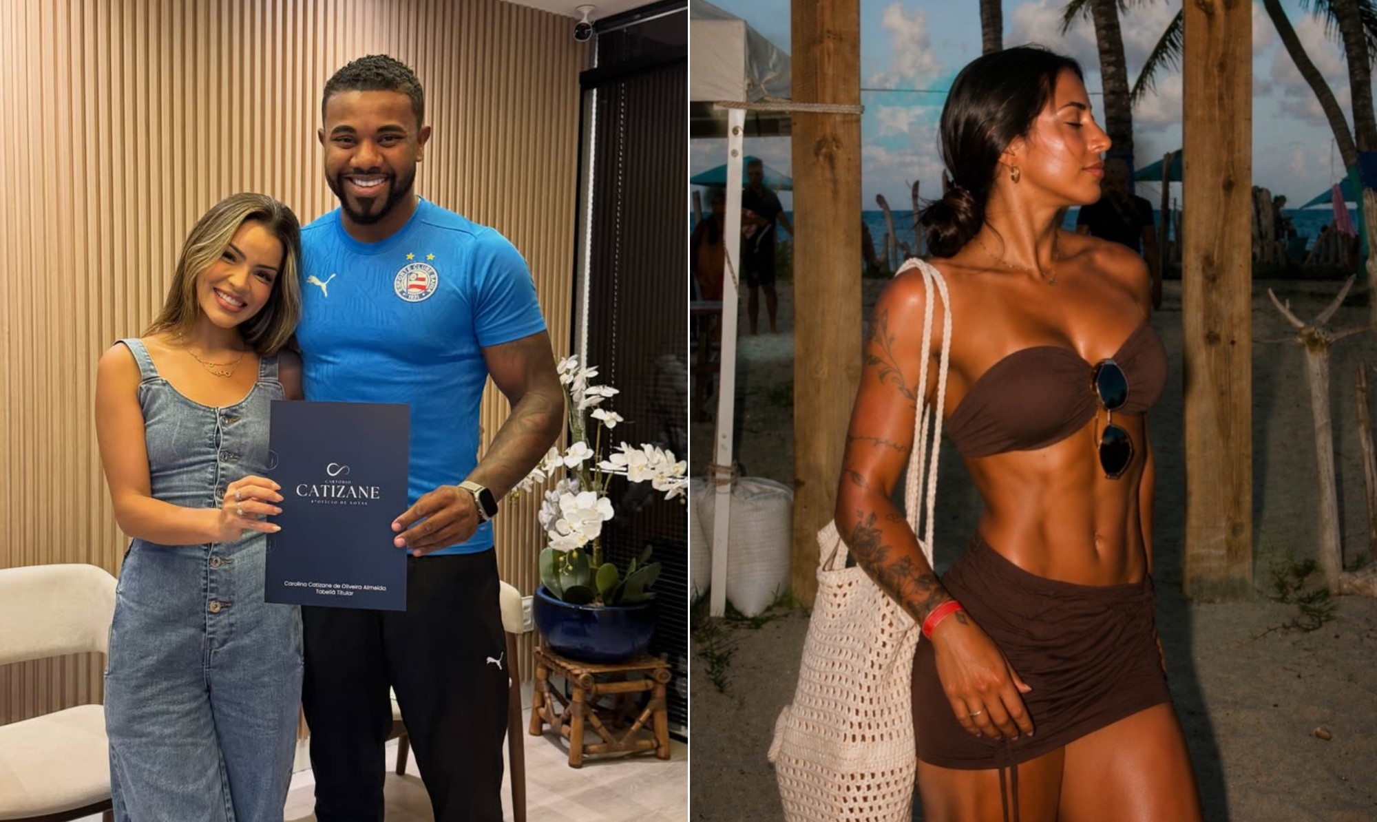Quem é a influencer que revelou suposto xaveco de Davi Brito após anúncio de casamento: 'Mandando mensagem?'