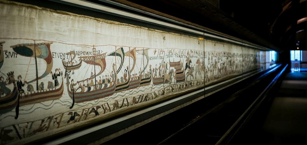 Tapeçaria de Bayeux — Foto: Reprodução