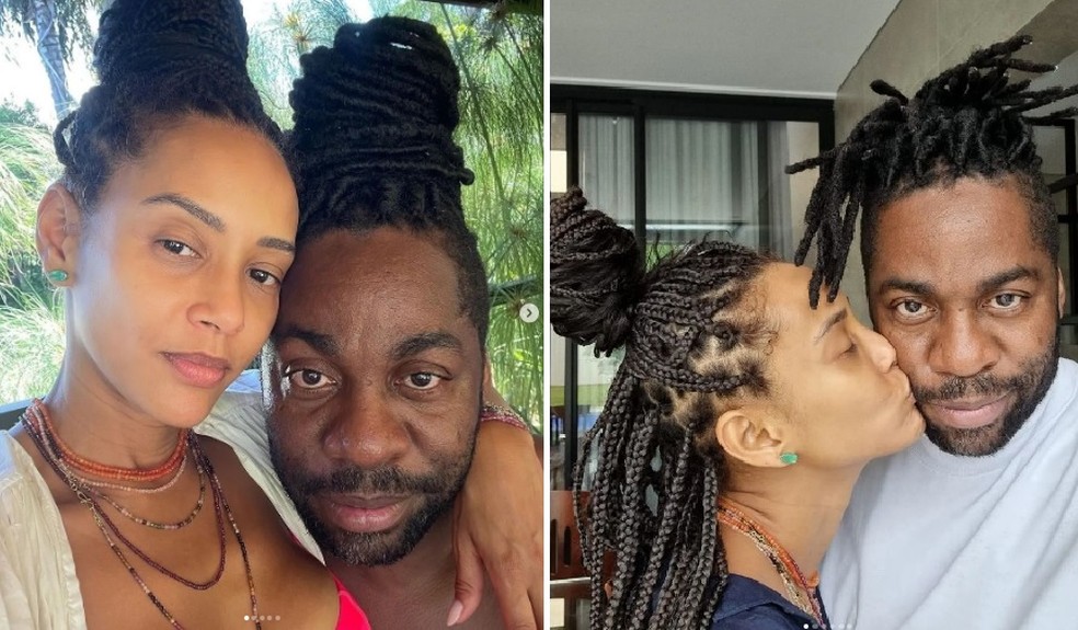 Taís Araujo e Lázaro Ramos estão juntos há mais de 18 anos — Foto: Reprodução/Instagram