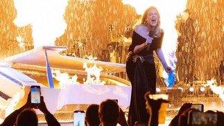 'Weekends with Adele', em Las Vegas — Foto: Reprodução