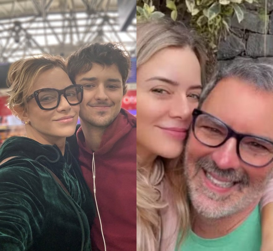 Casada há mais 20 anos com Floriano Peixoto, Christine Fernandes conta que filho estuda atuação nos EUA: 
