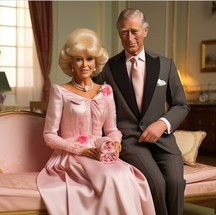 Rainha Camilla e rei Charles III — Foto: Storial.Media