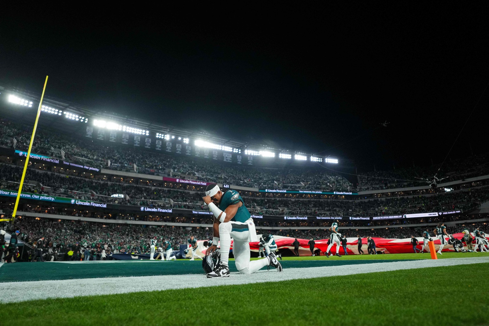 Lincoln Financial Field, na Filadélfia, Pensilvânia — Foto: AFP