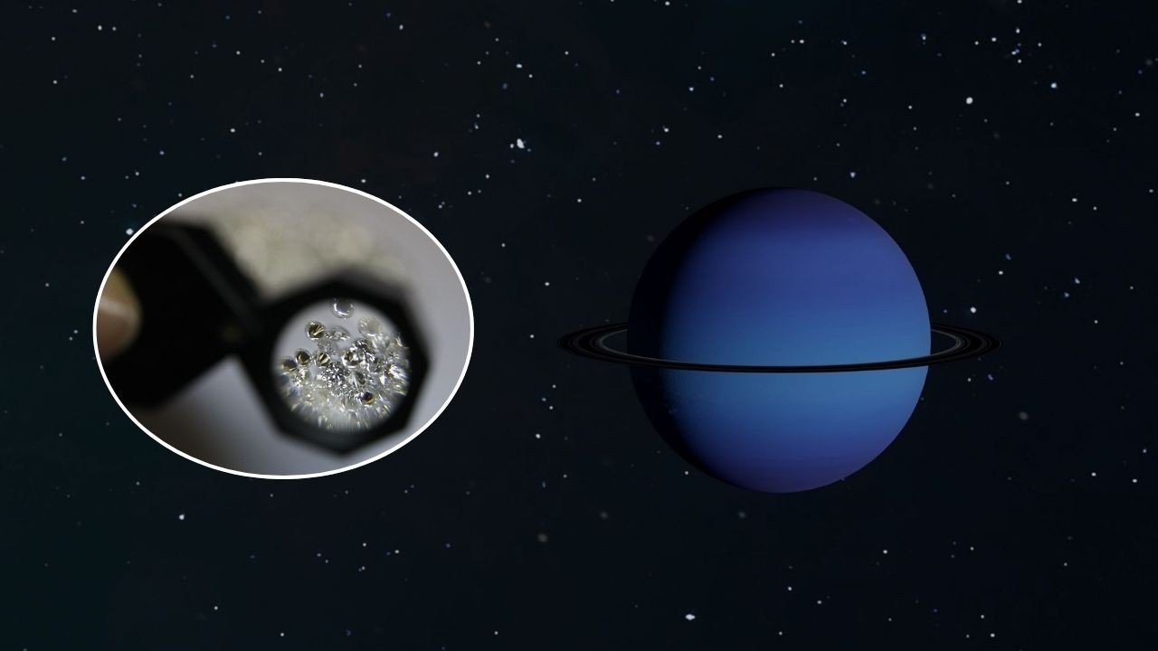 Cientistas conseguem derreter diamante em laboratório e avançam em hipótese de ‘chuva de diamantes’ em Urano e Netuno; entenda - QTU Questões do Universo
