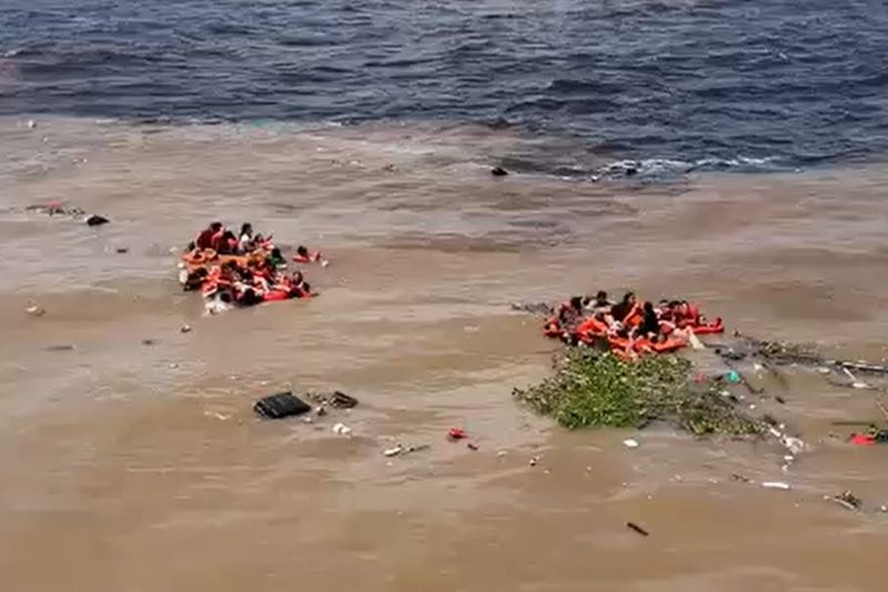 Duas mortes são confirmadas em naufrágio de lancha no Encontro das Águas, em Manaus; sete seguem desaparecidos