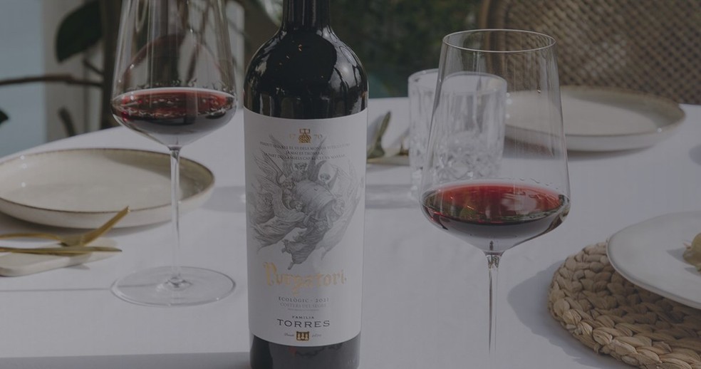 O vinho tinto Purgatori, da Torres — Foto: Divulgação / /