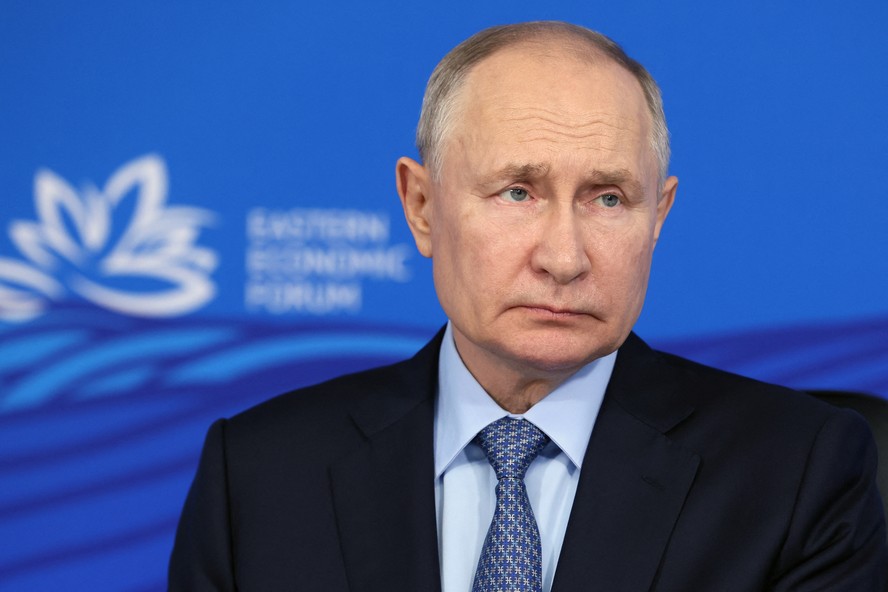 O presidente Vladimir Putin, líder mais longevo da Rússia desde Josef Stálin
